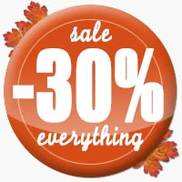 30% off everything!