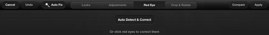 Adobe Revel - Red Eye