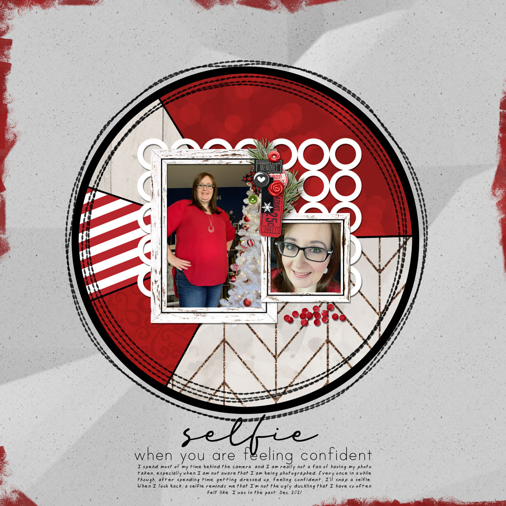 Photos & Page: Selfie by Gina Harper Tutorial: Circle Anchor using the Magic Wand Tool by Gina Harper Kits: Americana by Gina Harper, Good Old Days by Amanda Yi, Wedding Neutrals by Craft A Doodle Doo, Readymade Christmas Cluster No2 by KPertiet Designs, sequins Handmade by Gennifer Bursett Font: Print Cleary, Better Signature, Gina’s Handwriting