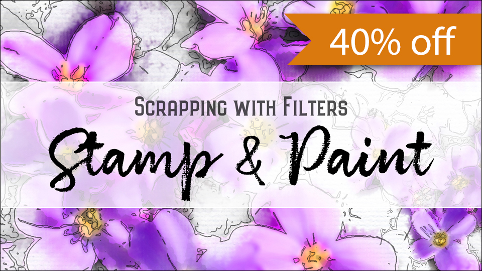 Scrapping With Filters: Stamp & Paint by Jen White